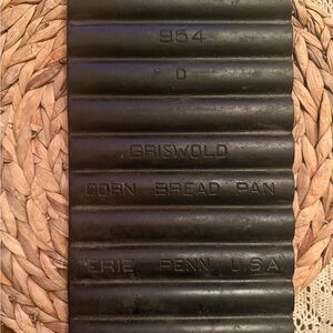 Griswold Erie 954D Corn Bread Pan